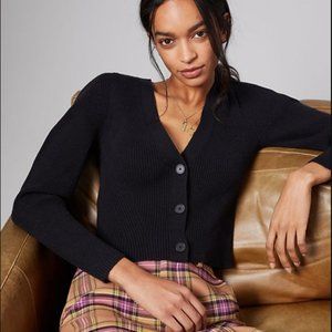 NWT Anthropologie Maeve Luana Cropped Cardigan